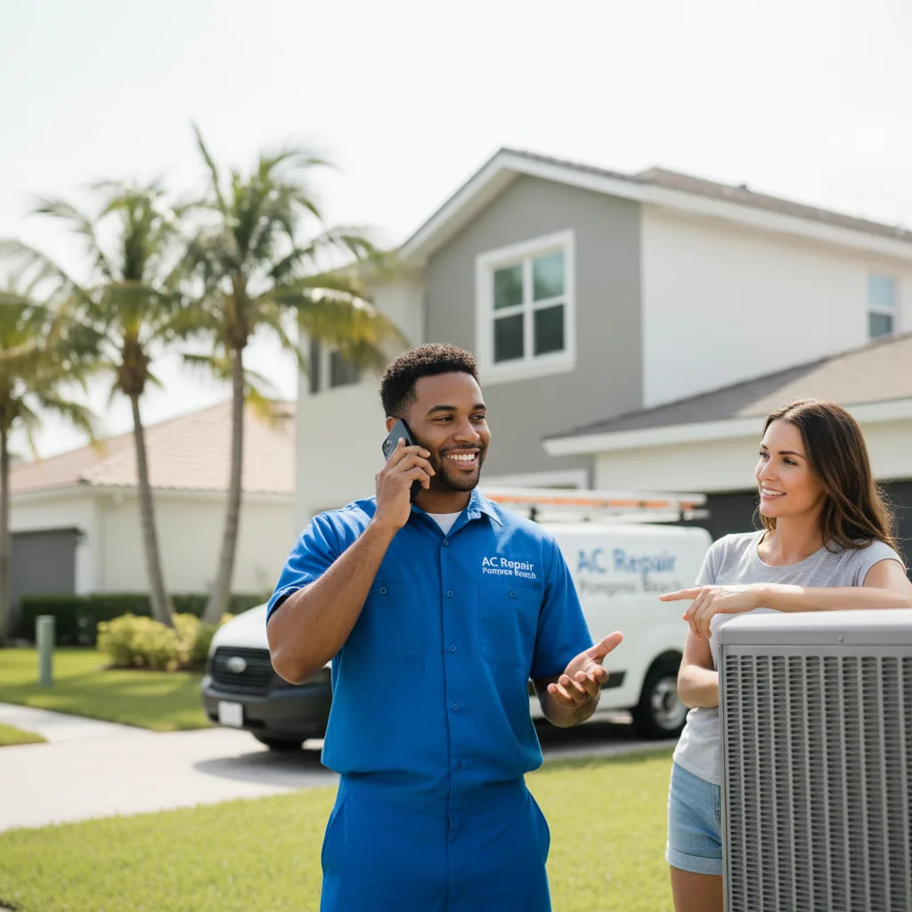 AC Repair Pompano Beach customer support in Box Springs